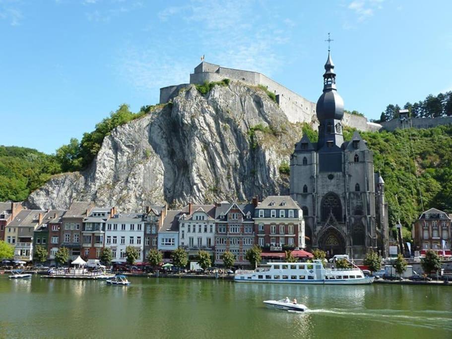Terra - appartement à deux pas du bord de Meuse entre Namur et Dinant Profondeville Exterior foto